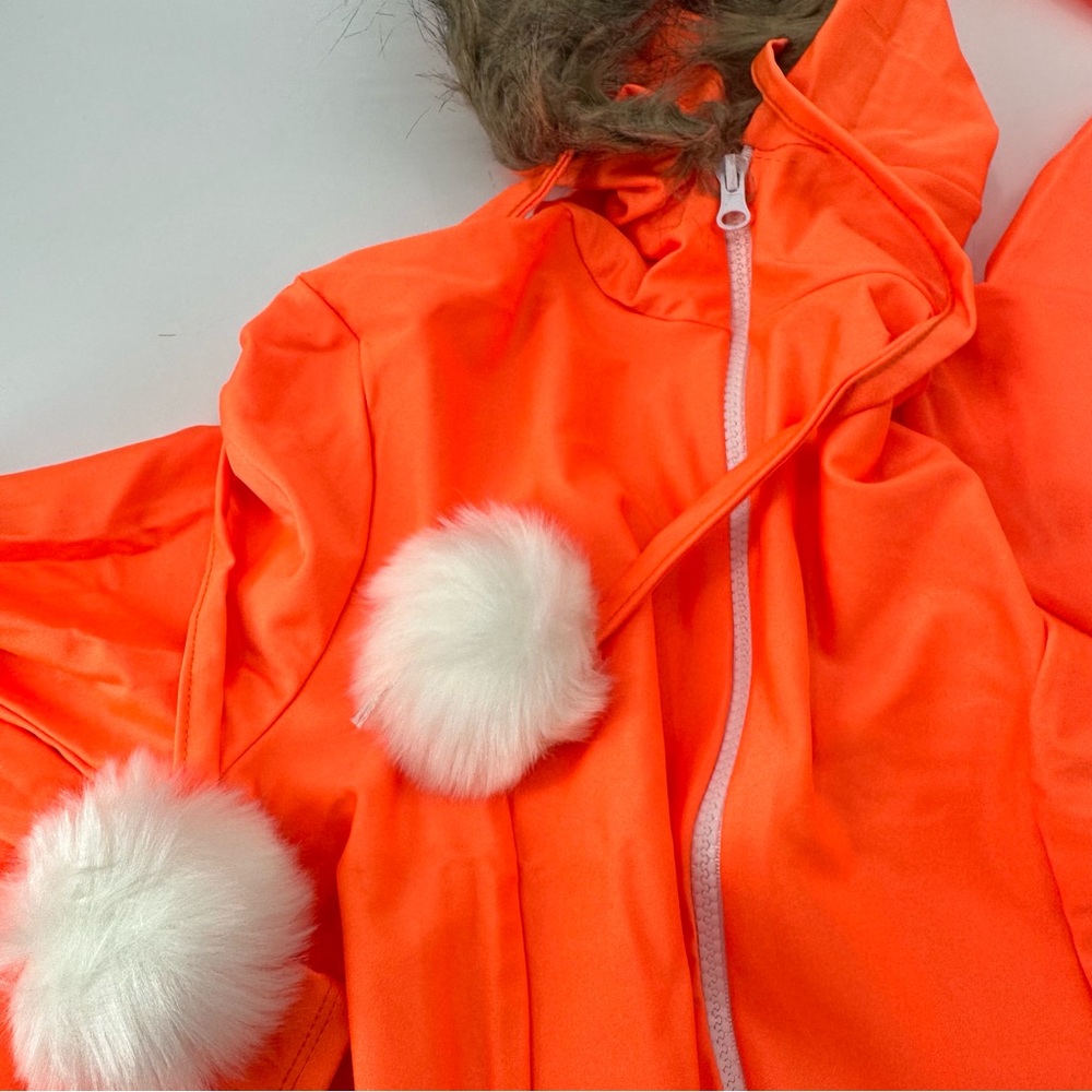 Starline Small Town McKenna Neon Orange Adult Costume Size Medium NWOT - Picture 14 of 15